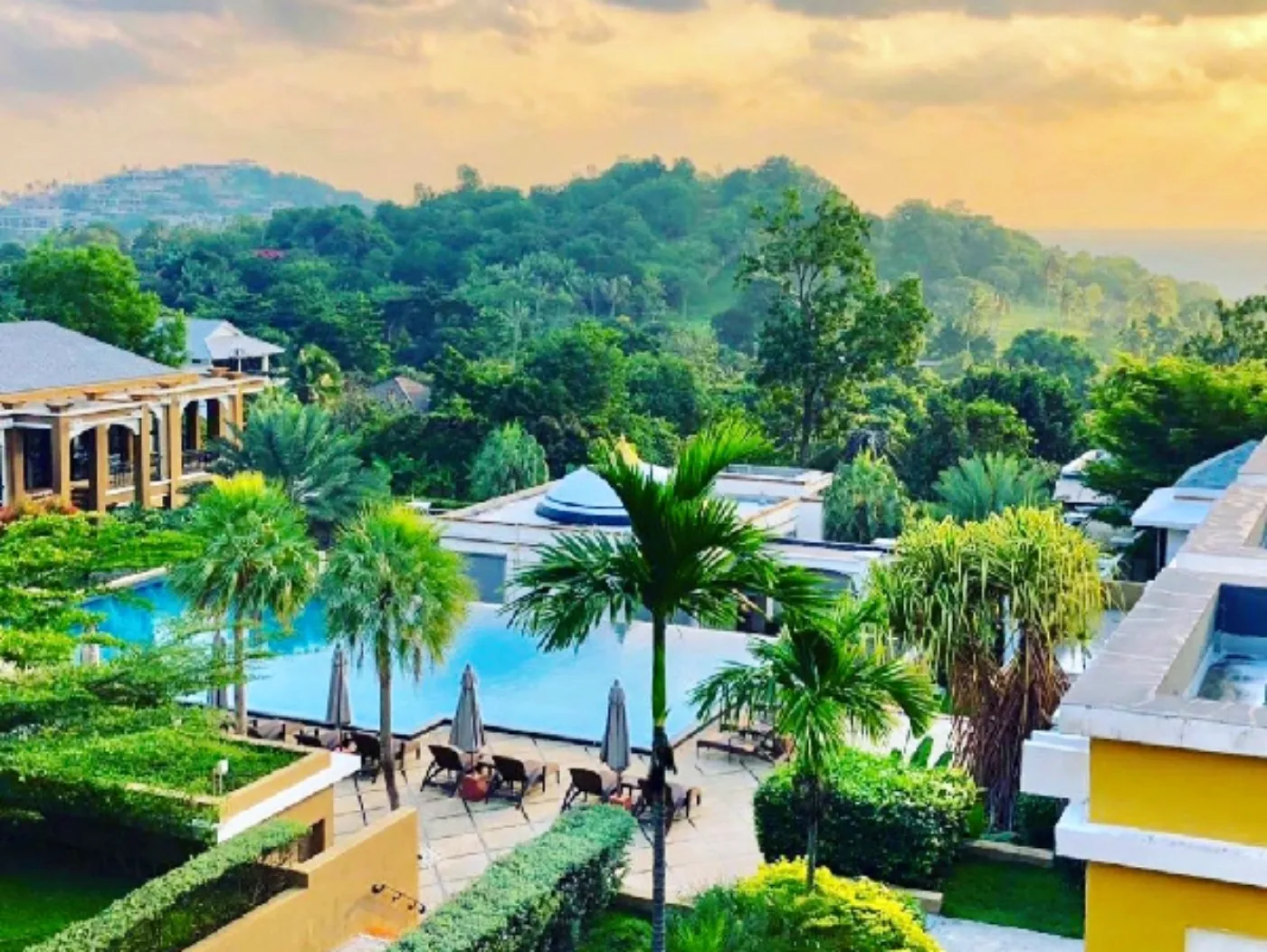 Seedella founder attending a one month wellness retreat in Koh Samui, Thailand in February 2019 as part of cannabis learning and lifestyle journey