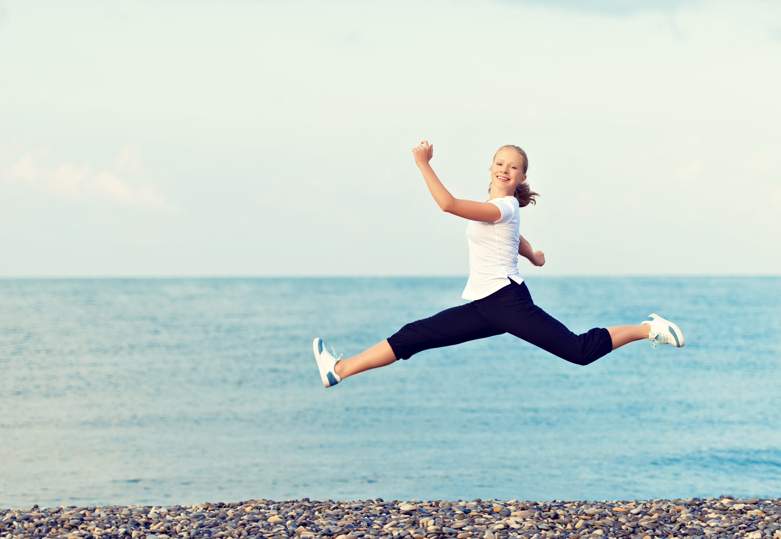 Energetic woman